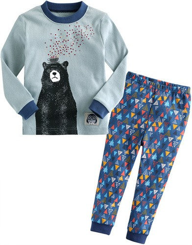 Dream Bear Long Sleeve Pajamas - FINAL SALE