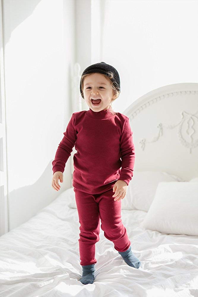 Burgundy Long Sleeve Pajama Set - FINAL SALE