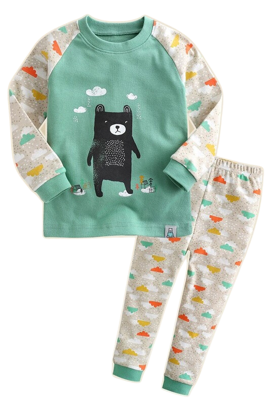 Bear Long Sleeve Pajama Set