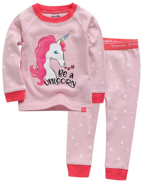 Unicorn Long Sleeve Pajama Set